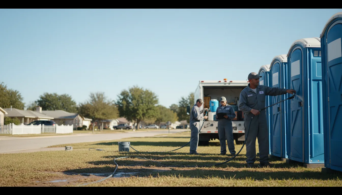 Long-Term Portable Toilet Rental in Bamberg, SC near me